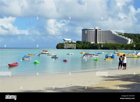 Tumon Beach, Guam Stock Photo - Alamy