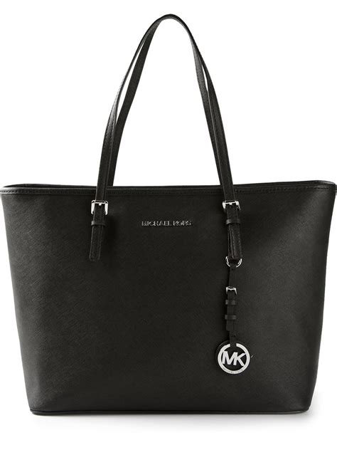 Michael Kors Black Tote Purse | semashow.com