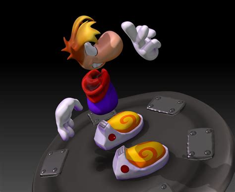 Rayman 3D Model 06 by sav8197 on DeviantArt