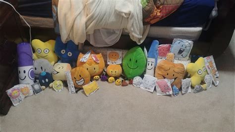 BFDI Plush Collection! - YouTube