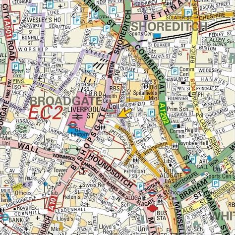 East End London Map