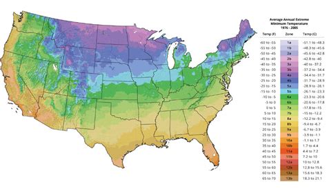 USDA Hardiness Zones - World of Flowering Plants