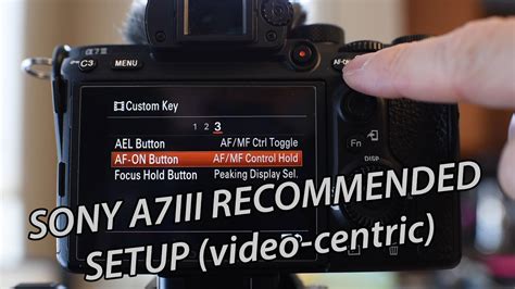 How to set up the Sony A7iii - Recommended Settings, tips and tricks ...