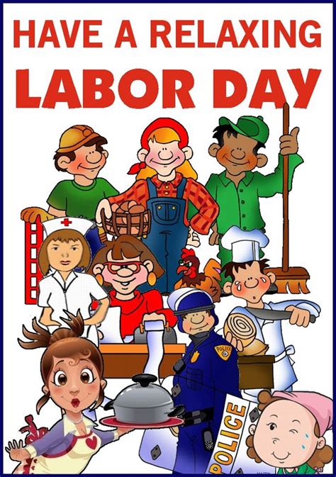 Happy labor day clip art glittercomments labor day clipartix ...