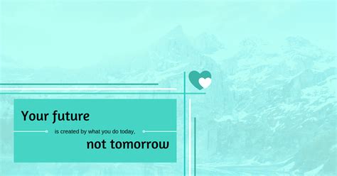 Turquoise Inspirational Quotes LinkedIn Banner - Venngage