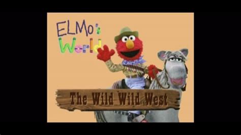 Elmo's World Wild Wild West We're Off To See Elmo Soundtrack - YouTube