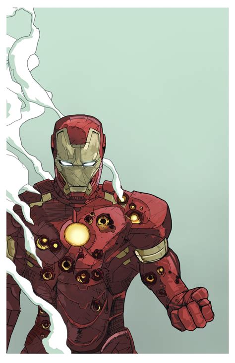 Iron Man by Dave Seguin • /r/ComicWalls | Banda desenhada, Arte da ...