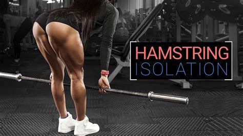 6 Best Hamstring Exercises (ISOLATE BACK OF LEGS!) - YouTube