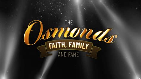 Osmond family documentary to air during conference weekend