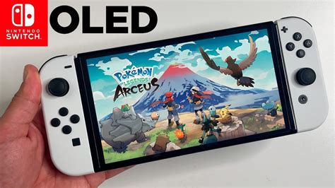 Pokémon Legends: Arceus OLED Nintendo Switch Gameplay - YouTube