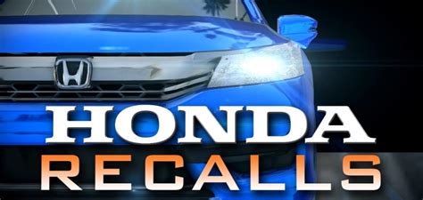 Honda Vehicle Recalls By Vin