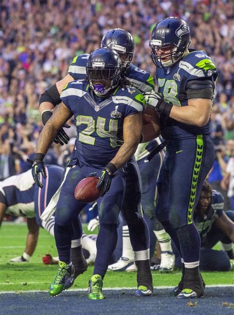 Super Bowl: Marshawn Lynch, others reflect on Seahawks-Patriots Super ...