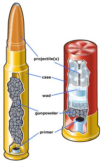 Bullet Cartridge Diagram