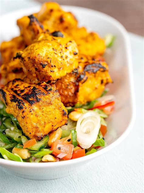 Salmon Tikka, Indian Tandoori Fish - Krumpli