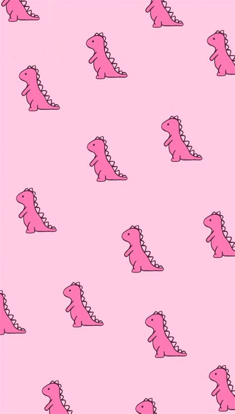 Pink Dinosaurs💕 | Dinosaur wallpaper, Wallpaper iphone cute, Iphone ...