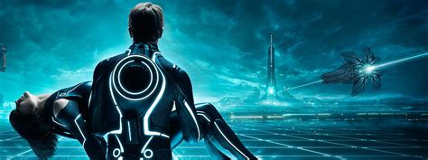 HD wallpaper: Tron Legacy Tripple Monitor | Wallpaper Flare