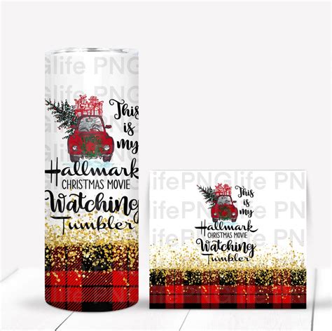 Christmas Tumbler Wrap - Etsy