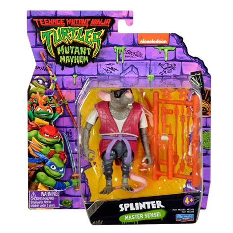 TMNT Mutant Mayhem Splinter Action Figure