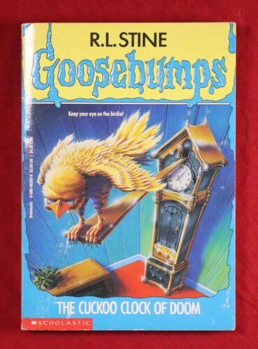 Goosebumps "THE CUCKOO CLOCK OF DOOM" by R.L. STINE (1995, FIRST PRINT ...