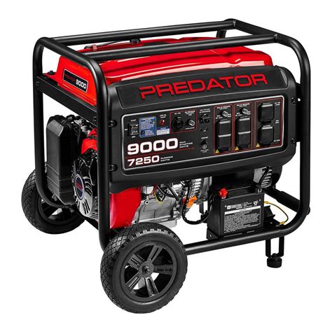 9000 Watt Gas-Powered Portable Generator with CO SECURE Technology, EPA