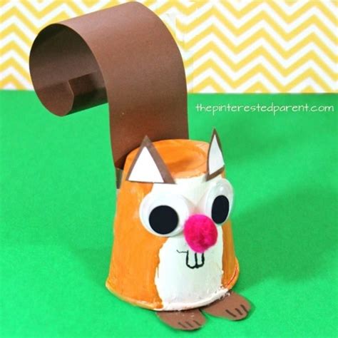 10 Absolutely Adorable Squirrel Crafts for Kids