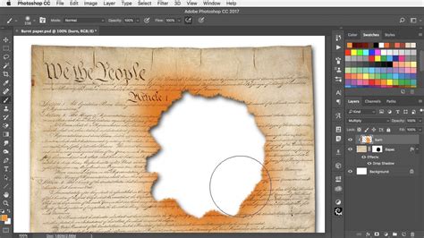 How to Create a Burnt Paper Effect in Photoshop | CreativePro Network