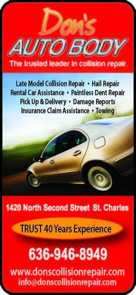 Don's Auto Body Flyer | Auto body, Auto body repair, Collision repair