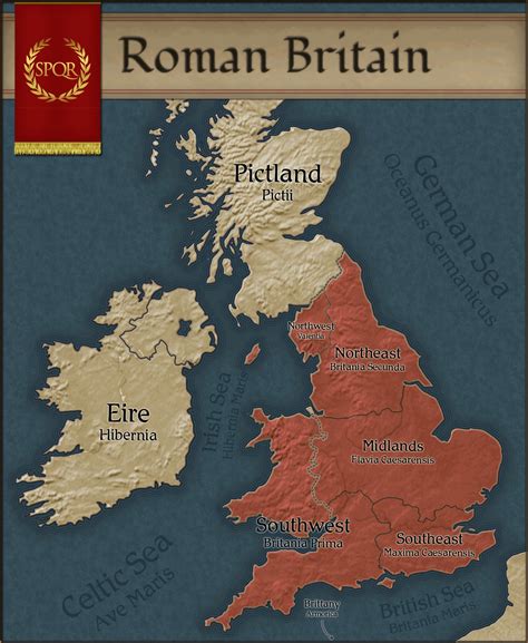 Map of Roman Britain | Oath of Crows | Obsidian Portal