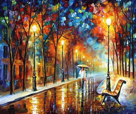 Leonid Afremov, oil on canvas, palette knife, buy original paintings ...