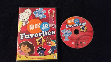 Opening To Nick Jr. Favorites (Volume 4) 2006 DVD - YouTube