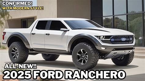 2025 Ford Ranchero Pickup Truck Official Revealed | Everything You Need ...