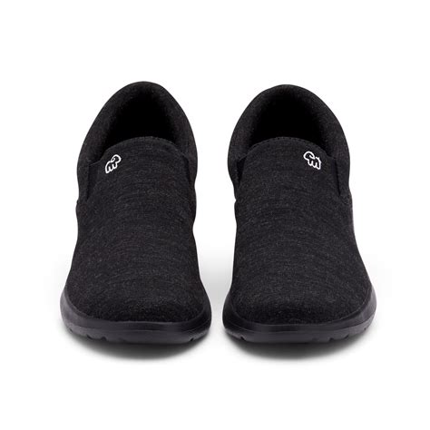 Women's Slip-Ons Black/Black – Merinos