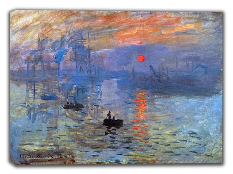 Claude Monet: Impression, Sunrise. Large Size (30 x 20 Inches) by ...