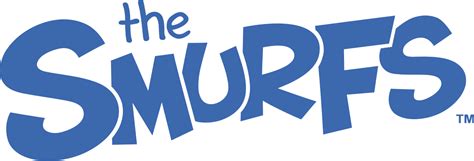 The Smurfs logo PNG