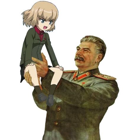 Stalin holds Katyusha by Moeriartian on DeviantArt | Anime memes funny ...