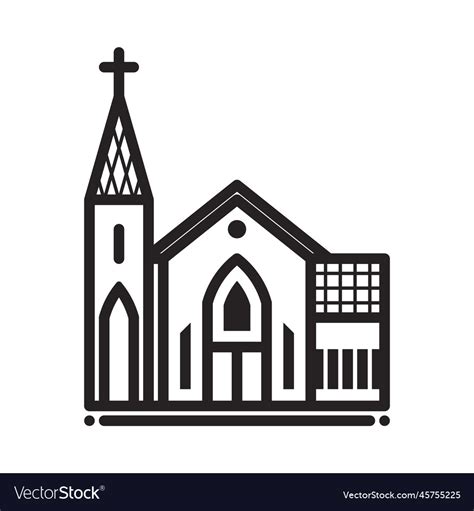 Church icon Royalty Free Vector Image - VectorStock