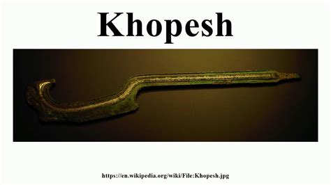 Khopesh - YouTube