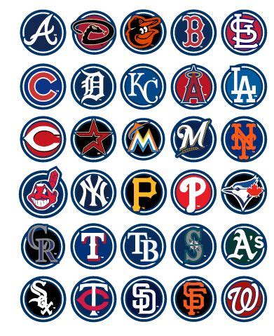 2012 #mlb team logos | Equipos mlb, Equipos de béisbol, Mlb equipos