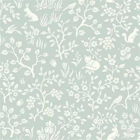 Magnolia Home by Joanna Gaines Fox & Hare Spray and Stick Wallpaper ...