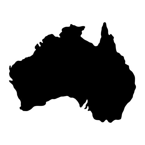 Australia Map Icon Vector Art, Icons, and Graphics for Free Download