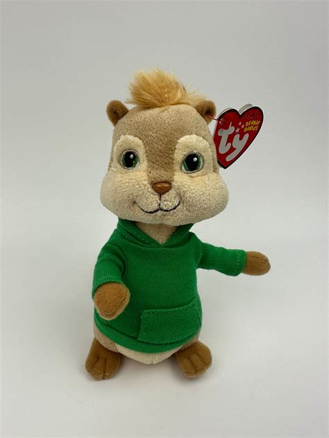 TY Beanie Baby theodore From Alvin and the Chipmunks rare - Etsy UK