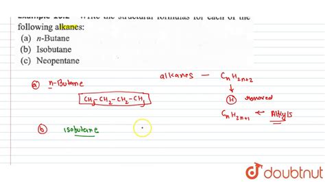 Structural Formula For Isobutane