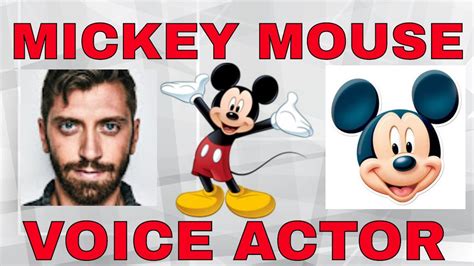 Mickey Mouse Voice Actor - YouTube