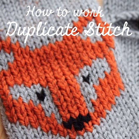 Knitting Tip: Add Custom Embroidery to Knits with Duplicate Stitch | Make: