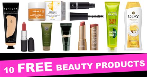 10 FREE Beauty Samples to Request NOW