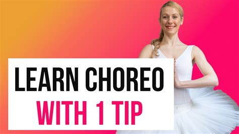 Learn Ballet Choreography QUICKLY as an Adult (My Method) - YouTube