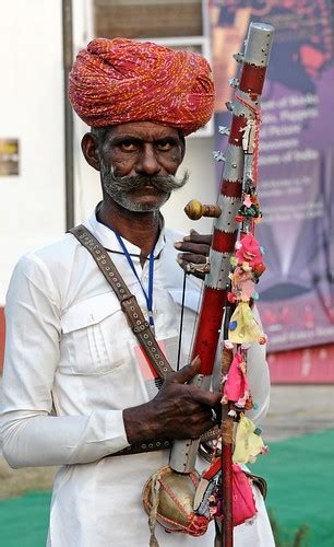 Rajasthani Folk Musician | A Rajasthani Folk Singer with his… | Flickr