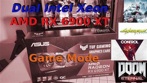 X58 Dual Intel Xeon X5690 Pair with AMD 6900 Benchmark and gaming - YouTube