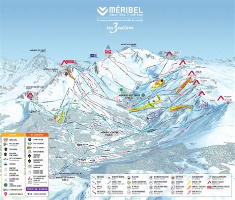 Meribel Piste Map