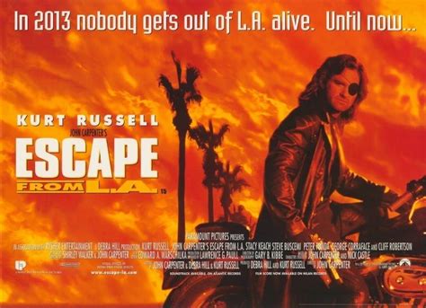 Escape from LA | John carpenter, Escape from la, Movie posters